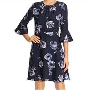 Kate Spade Night Rose Crepe Sheath Dress ~ Women’s 8 NEW $328